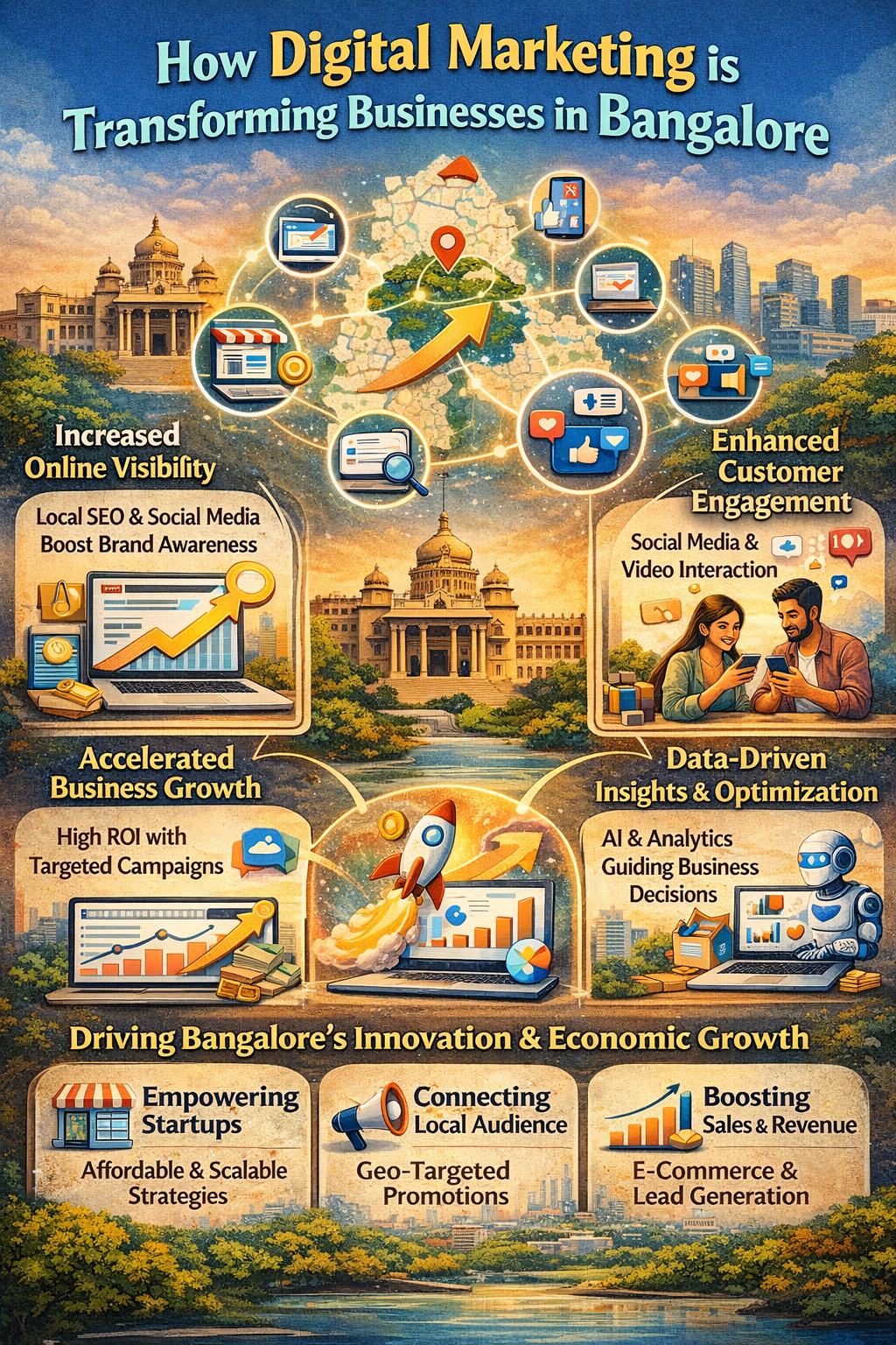 How Digital Marketing is Transforming Businesses in Bangalore